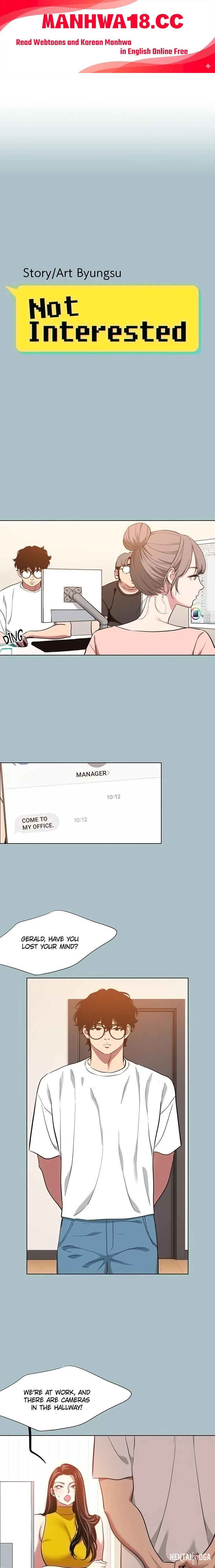 Not Interested Not Interested Chapter 58 - Halaman 1