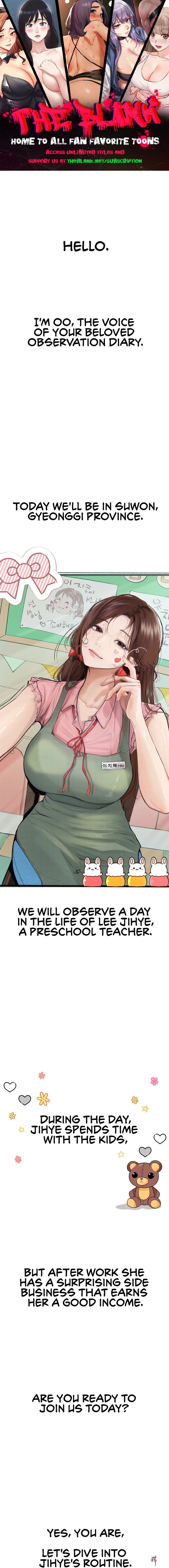 Observation Diary Chapter 20