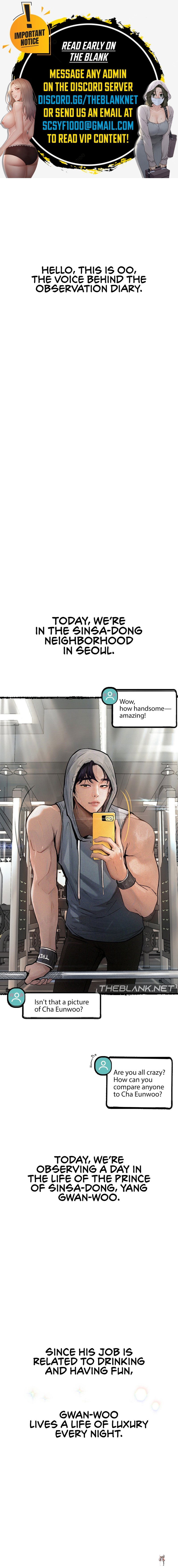 Observation Diary Chapter 9