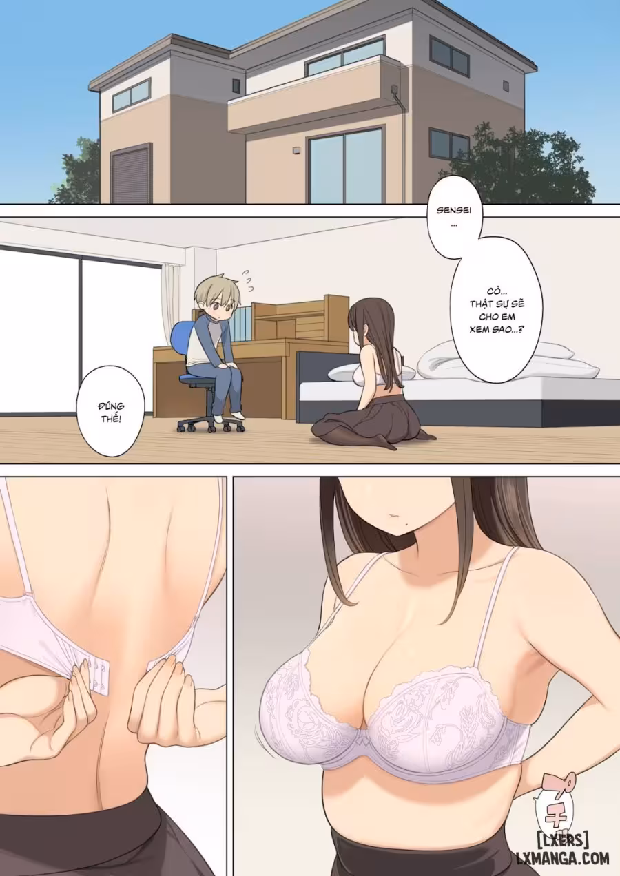 Oppai O Sawarasete Kureru Katei Kyoushi No Onee-San No Hanashi Oneshot - Page 2