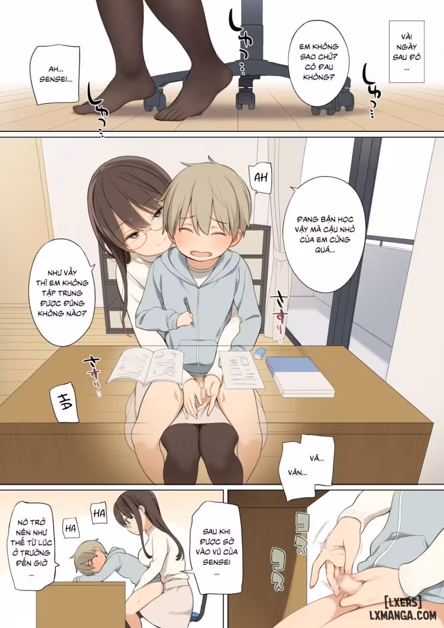 Oppai O Sawarasete Kureru Katei Kyoushi No Onee-San No Hanashi Oneshot - Page 8