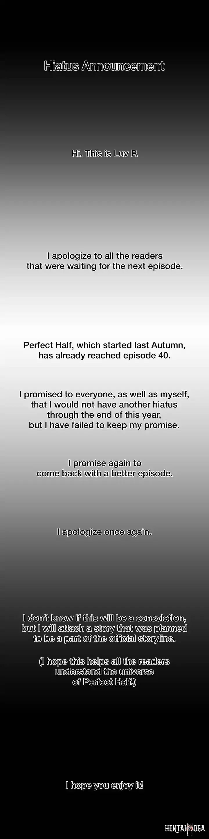 Perfect Half Perfect Half Chapter 40.5 - Page 1