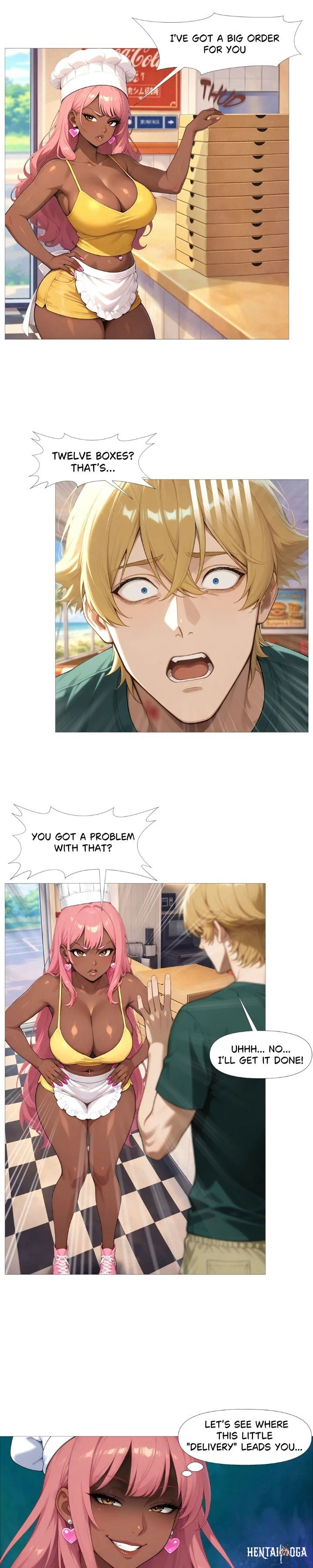 Pizza Boy vs MILFs Pizza Boy vs MILFs Chapter 4 - Página 10