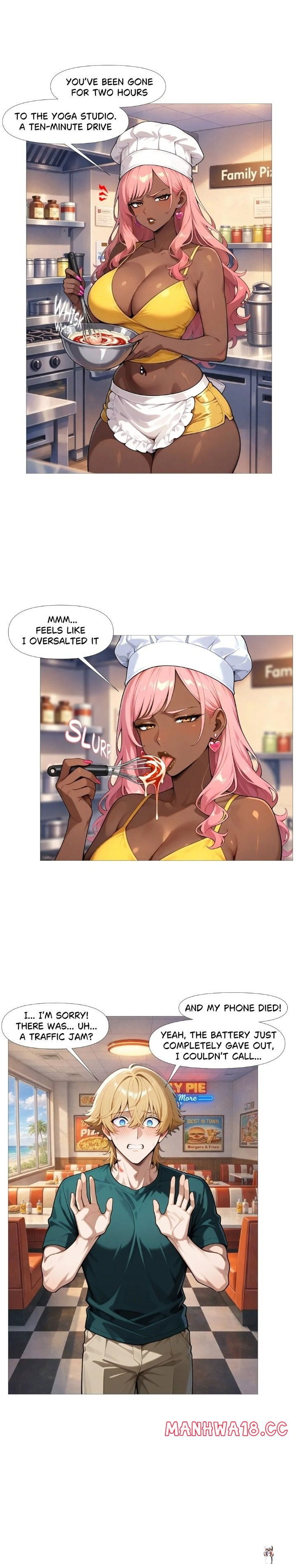 Pizza Boy vs MILFs Pizza Boy vs MILFs Chapter 4 - Página 8