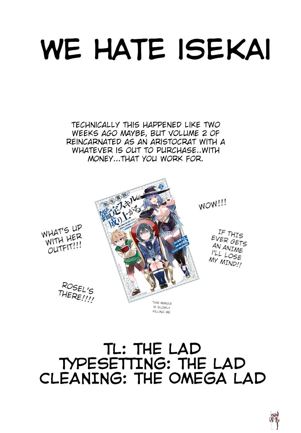 Reincarnated as an Aristocrat with an Appraisal Skill Reincarnated as an Aristocrat with an Appraisal Skill Chapter 29 - Page 21