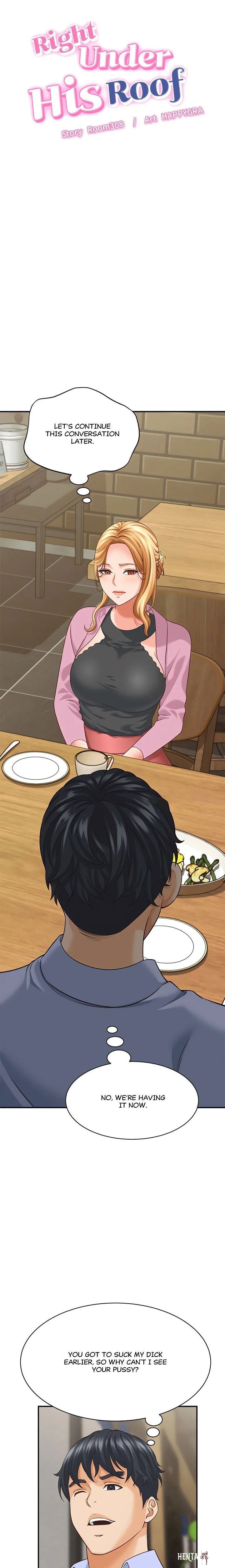 Right Under His Roof Right Under His Roof Chapter 8 - Page 2