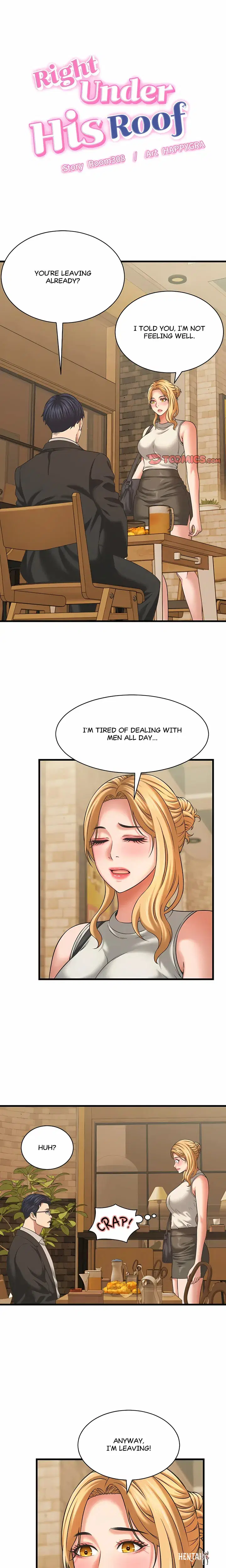 Right Under His Roof Right Under His Roof Chapter 52 - Page 1