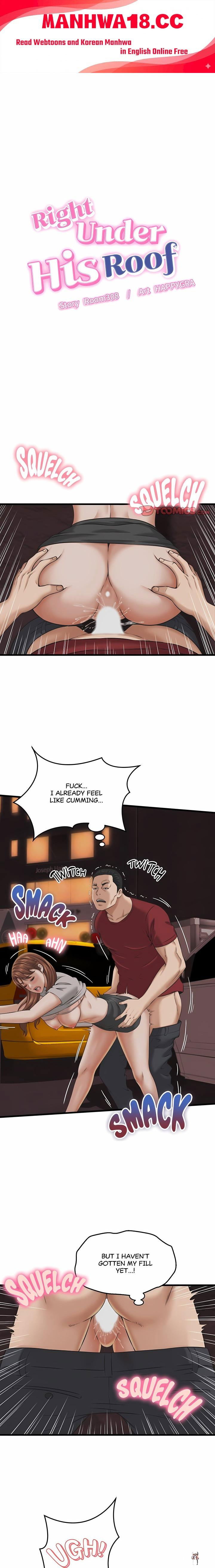 Right Under His Roof Right Under His Roof Chapter 57 - صفحة 1