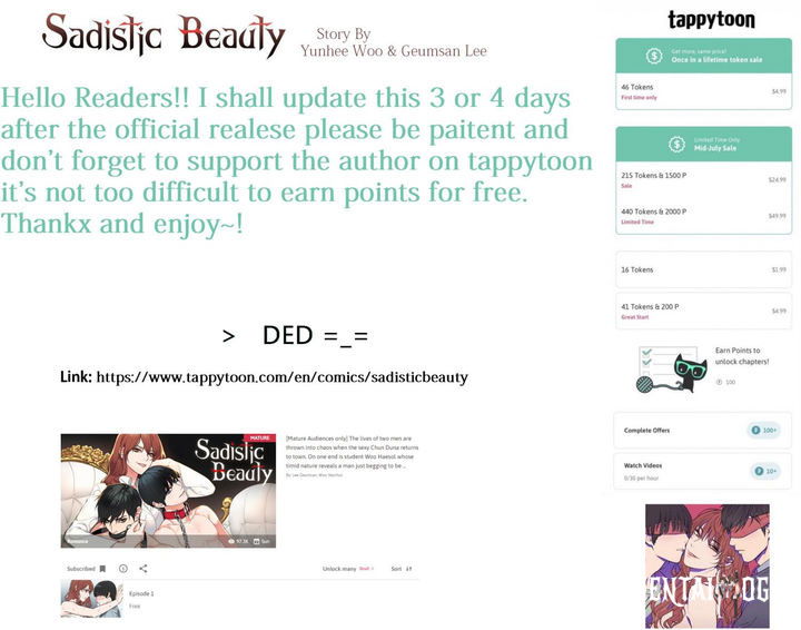 Sadistic Beauty Sadistic Beauty Chapter 68 - Page 1