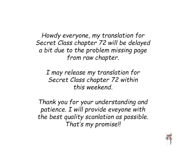Secret Class Secret Class Chapter 73 - Page 1