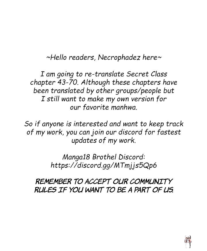 Secret Class Secret Class Chapter 74 - Page 1