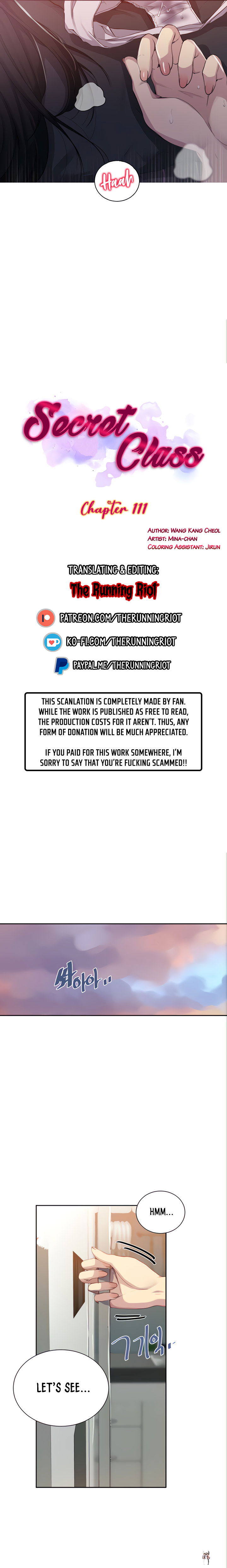 Secret Class Secret Class Chapter 111 - Page 2