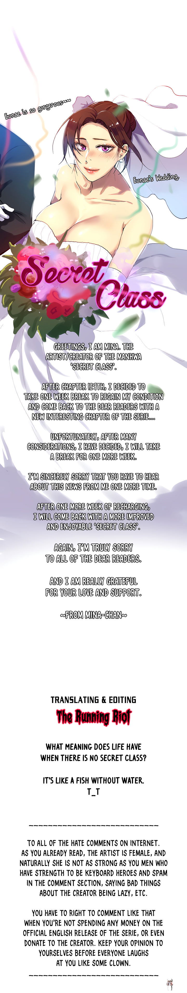 Secret Class Secret Class Chapter 129.6 - Page 1