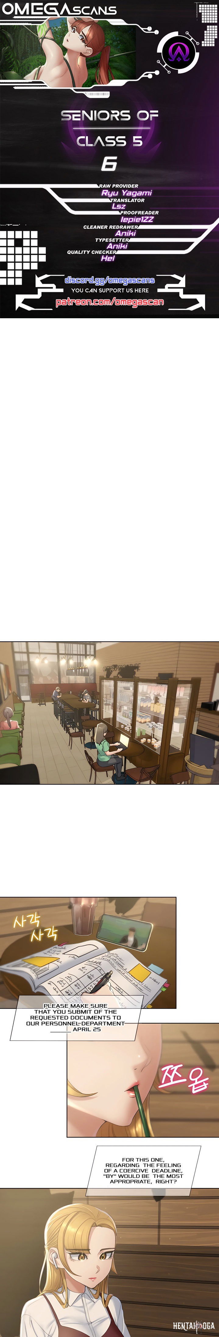 Seniors of Class 5 Seniors of Class 5 Chapter 6 - Page 1