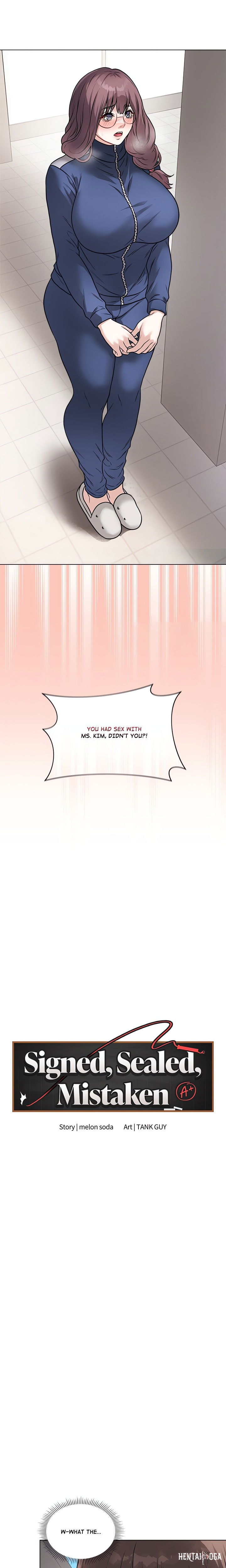 Signed, Sealed, Mistaken (Uncensored) Signed, Sealed, Mistaken (Uncensored) Chapter 12 - Page 1