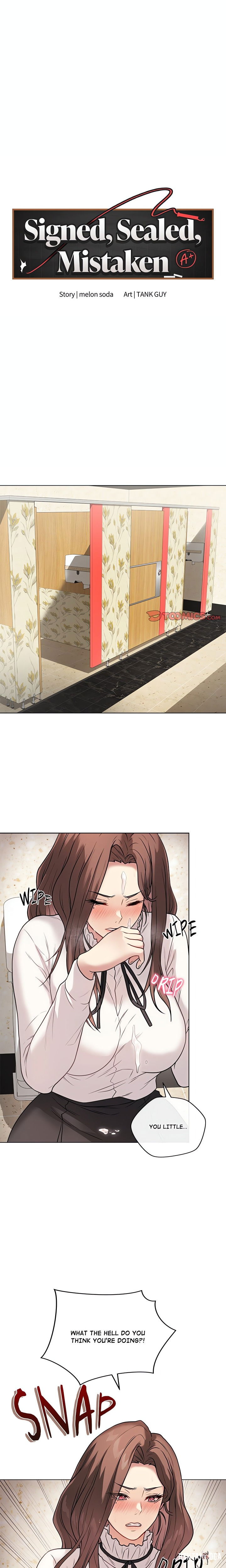 Signed, Sealed, Mistaken (Uncensored) Signed, Sealed, Mistaken (Uncensored) Chapter 7 - Page 1