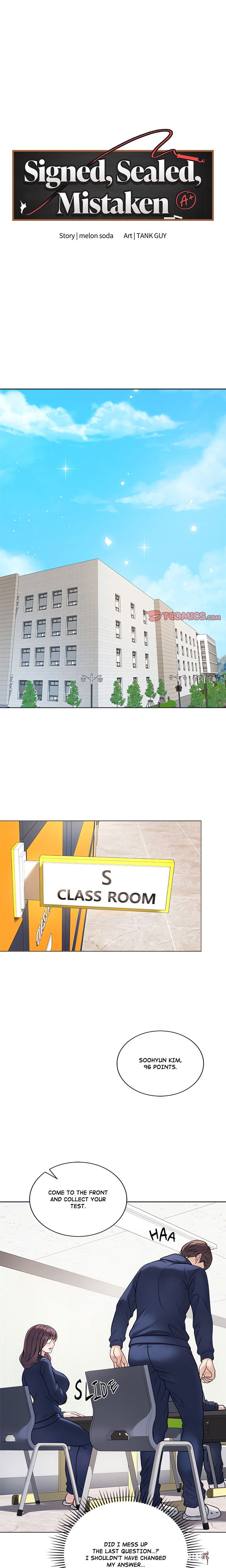 Signed, Sealed, Mistaken (Uncensored) Signed, Sealed, Mistaken (Uncensored) Chapter 5 - Page 1