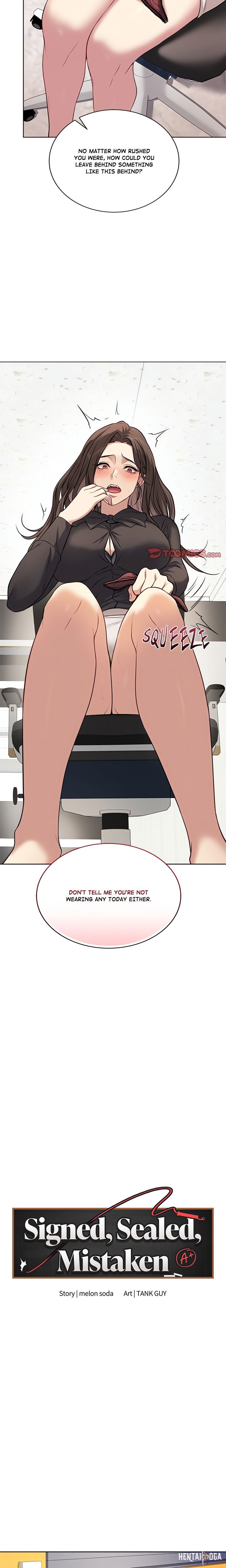 Signed, Sealed, Mistaken (Uncensored) Signed, Sealed, Mistaken (Uncensored) Chapter 4 - Page 10