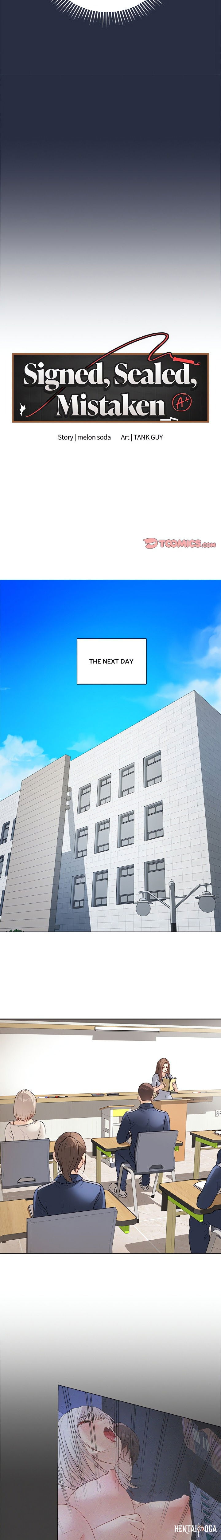 Signed, Sealed, Mistaken (Uncensored) Signed, Sealed, Mistaken (Uncensored) Chapter 25 - صفحة 10