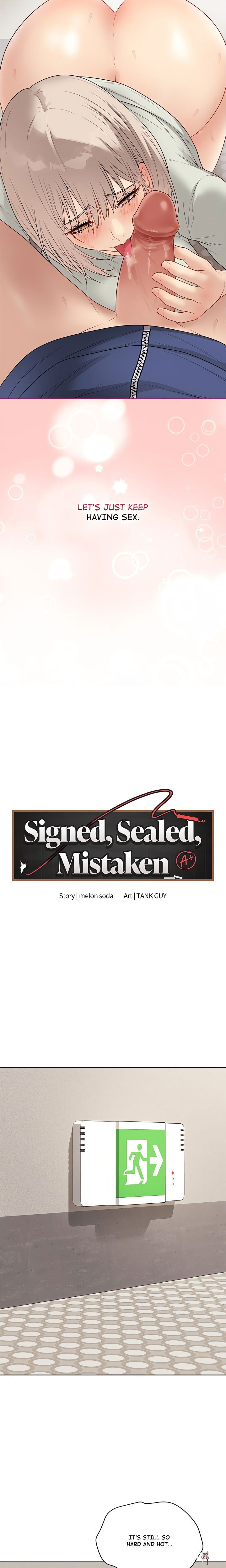 Signed, Sealed, Mistaken (Uncensored) Signed, Sealed, Mistaken (Uncensored) Chapter 28 - صفحة 2