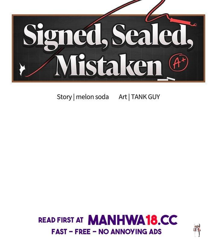 Signed, Sealed, Mistaken (Uncensored) Signed, Sealed, Mistaken (Uncensored) Chapter 34 - Страница 8