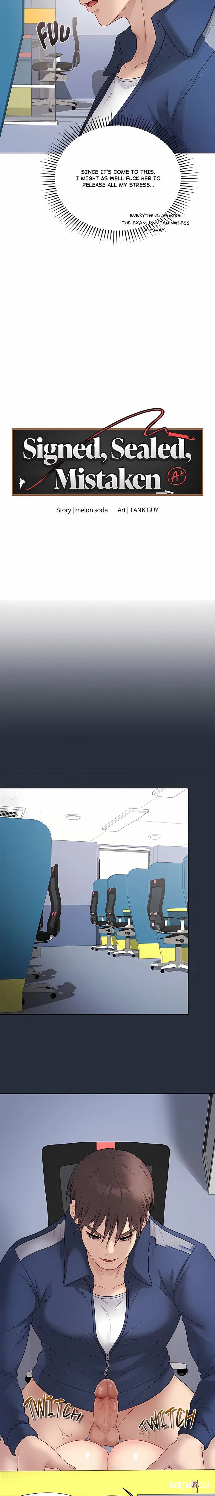 Signed, Sealed, Mistaken (Uncensored) Signed, Sealed, Mistaken (Uncensored) Chapter 42 - Page 14