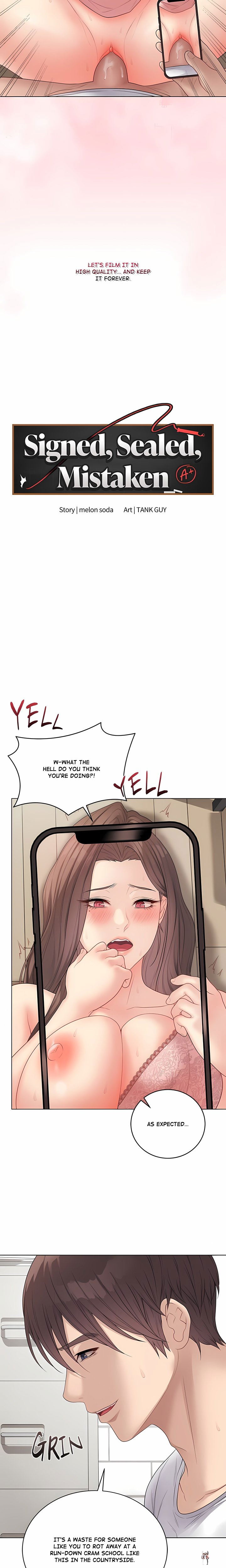 Signed, Sealed, Mistaken (Uncensored) Signed, Sealed, Mistaken (Uncensored) Chapter 48 - Page 2