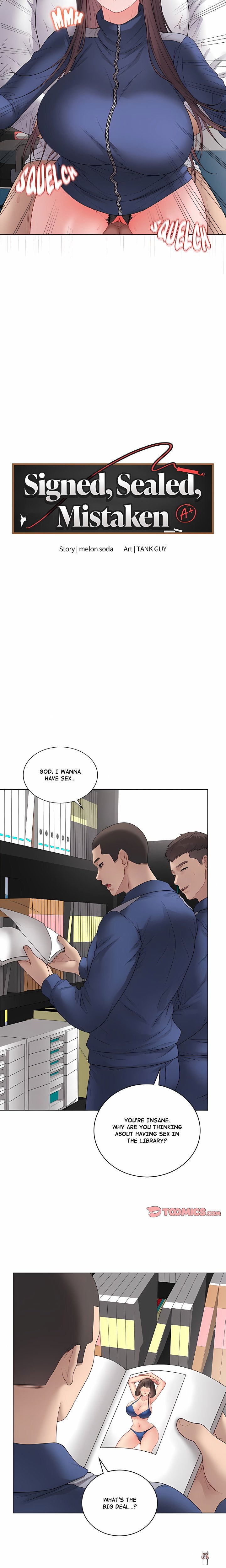 Signed, Sealed, Mistaken (Uncensored) Signed, Sealed, Mistaken (Uncensored) Chapter 59 - صفحة 3