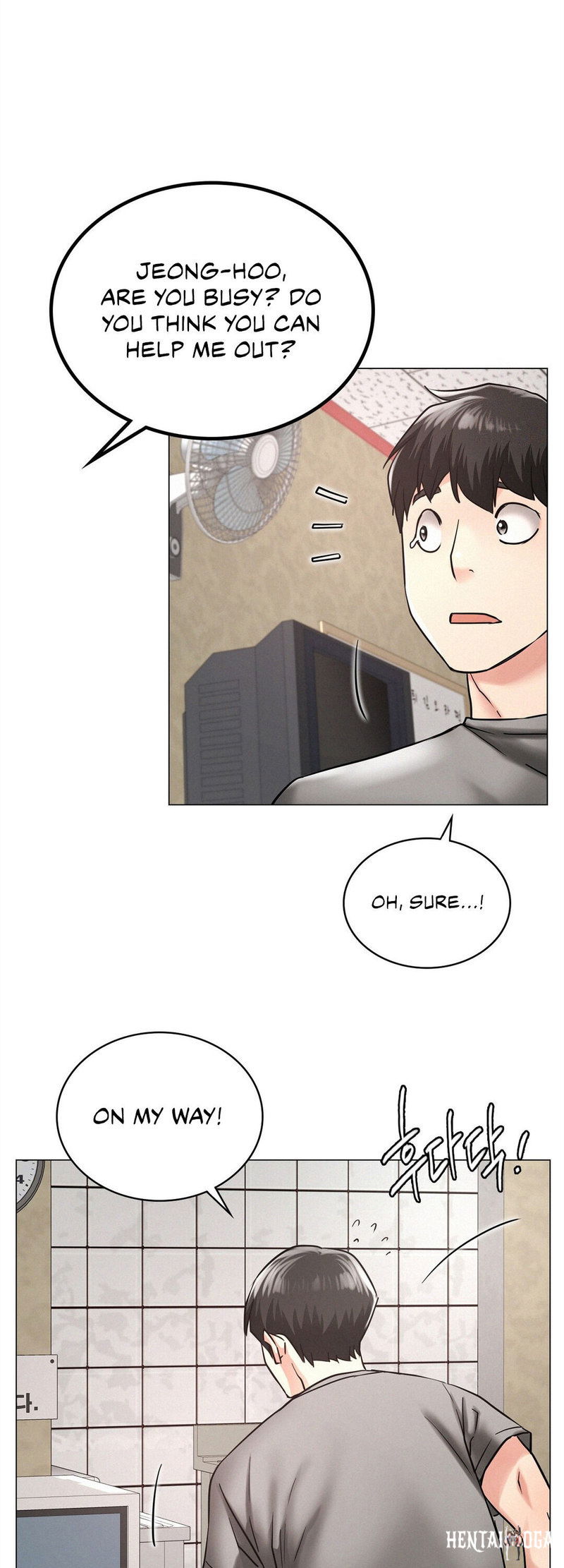 Staying with Ajumma Staying with Ajumma Chapter 14 - Page 35