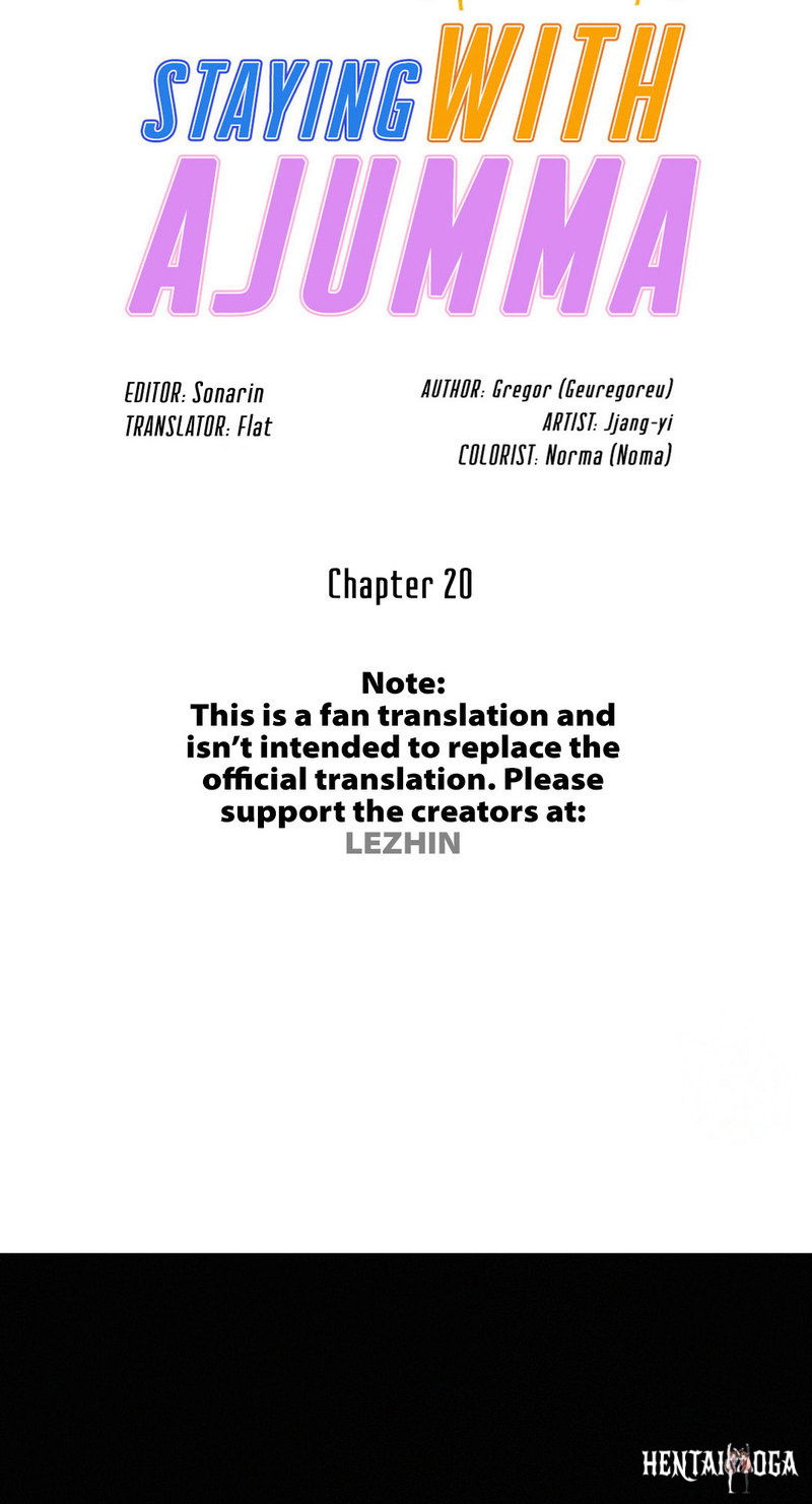Staying with Ajumma Staying with Ajumma Chapter 20 - Page 6