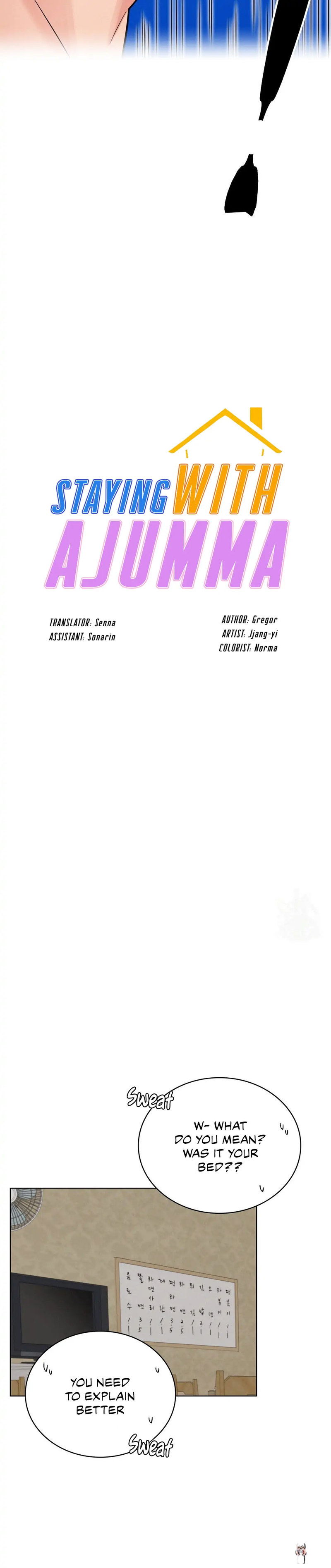 Staying with Ajumma Staying with Ajumma Chapter 25 - Page 3