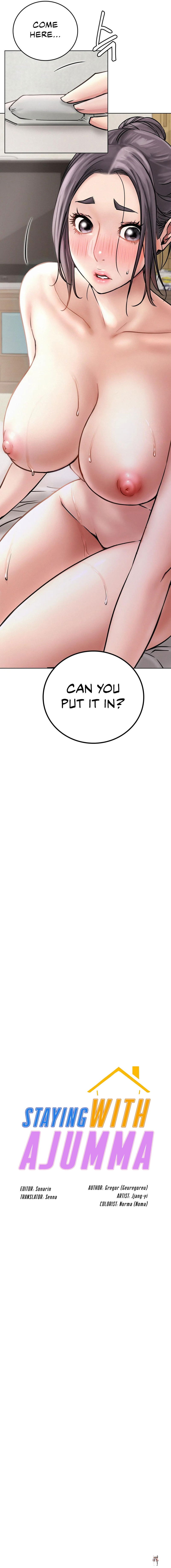 Staying with Ajumma Staying with Ajumma Chapter 40 - Page 3