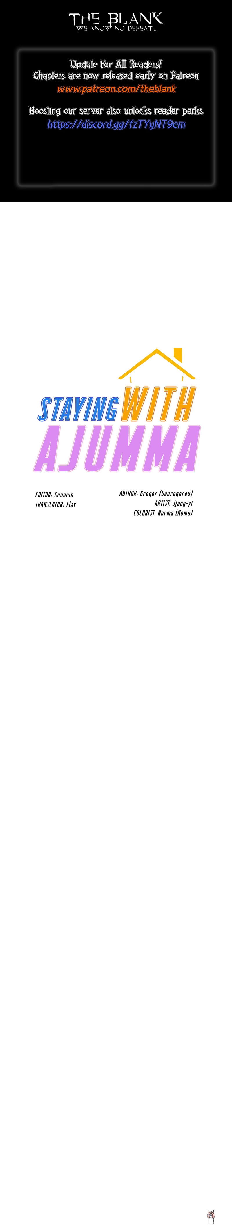 Staying with Ajumma Staying with Ajumma Chapter 50 - Page 1