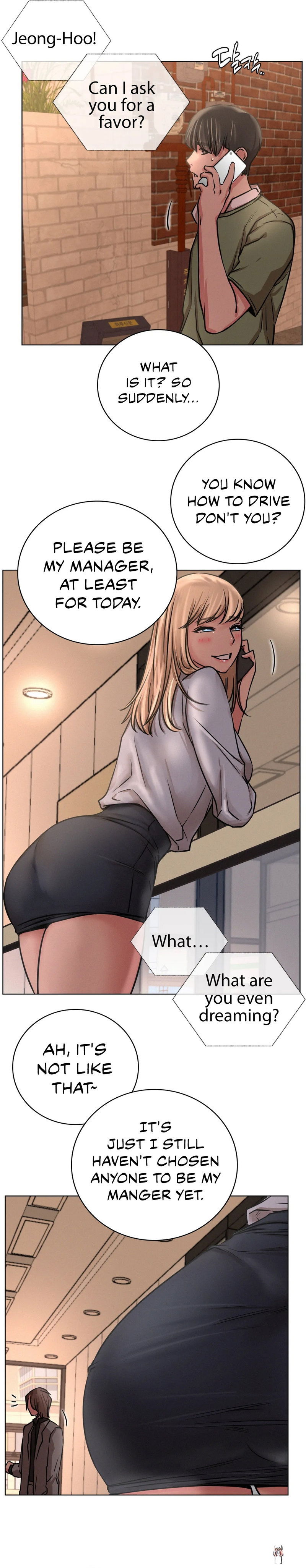 Staying with Ajumma Staying with Ajumma Chapter 50 - Page 21