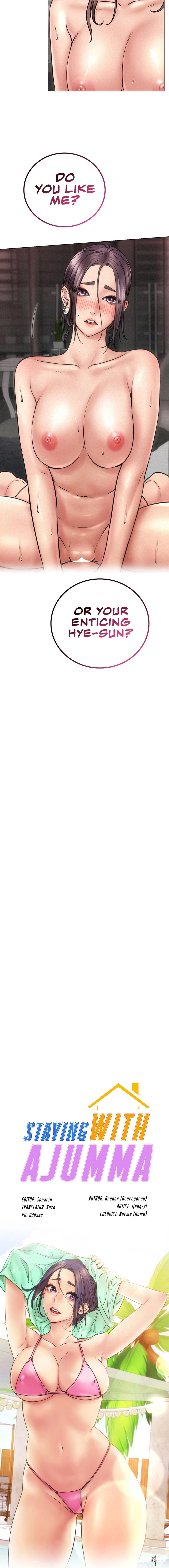 Staying with Ajumma Staying with Ajumma Chapter 61 - Page 2