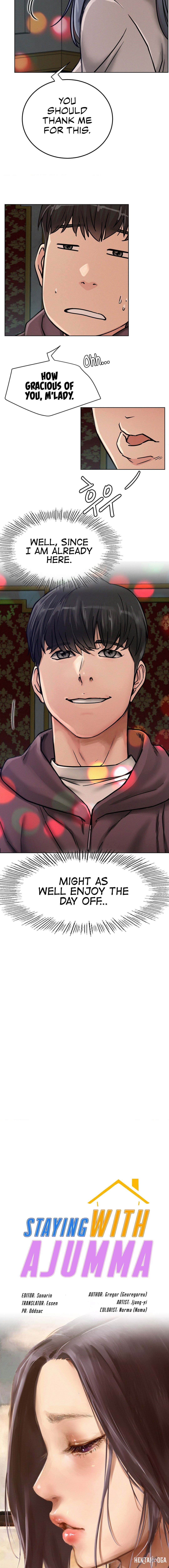 Staying with Ajumma Staying with Ajumma Chapter 73 - Page 9