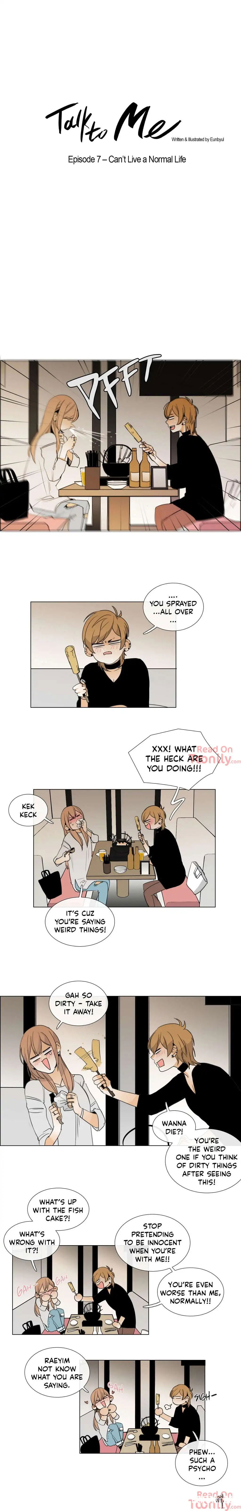 Talk to Me Talk to Me Chapter 7 - Page 2