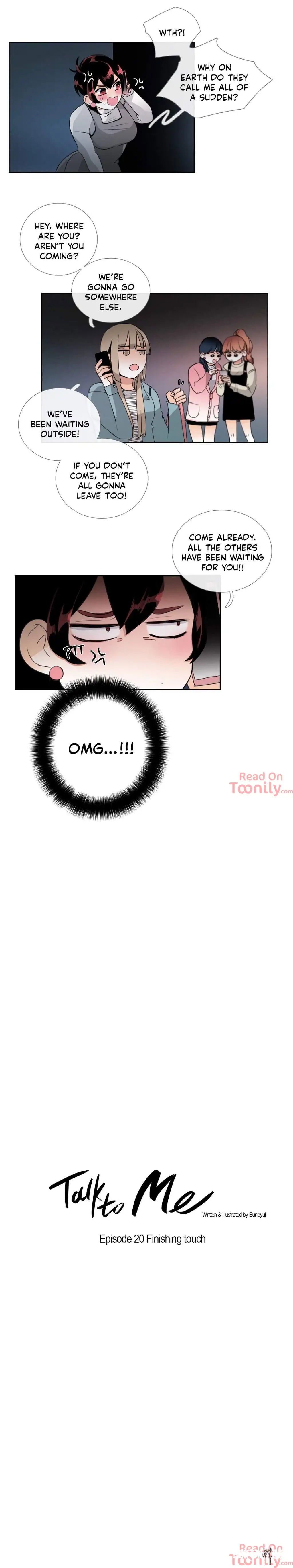 Talk to Me Talk to Me Chapter 20 - Page 5