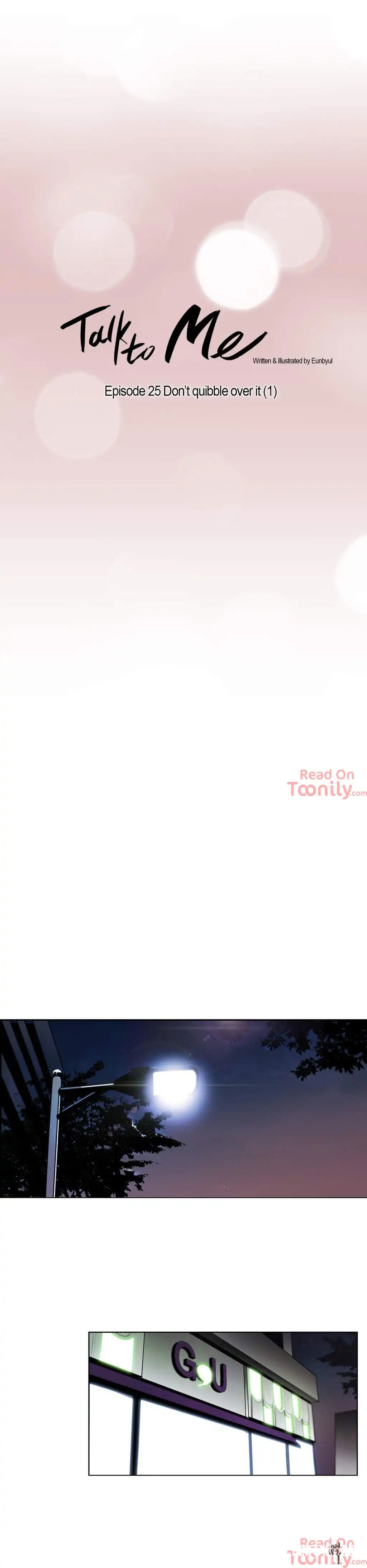 Talk to Me Talk to Me Chapter 25 - Page 3