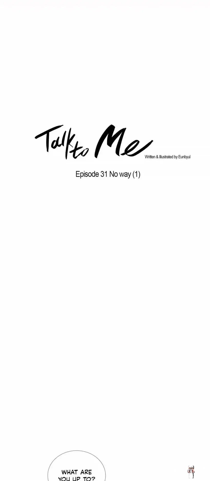 Talk to Me Talk to Me Chapter 31 - Page 5