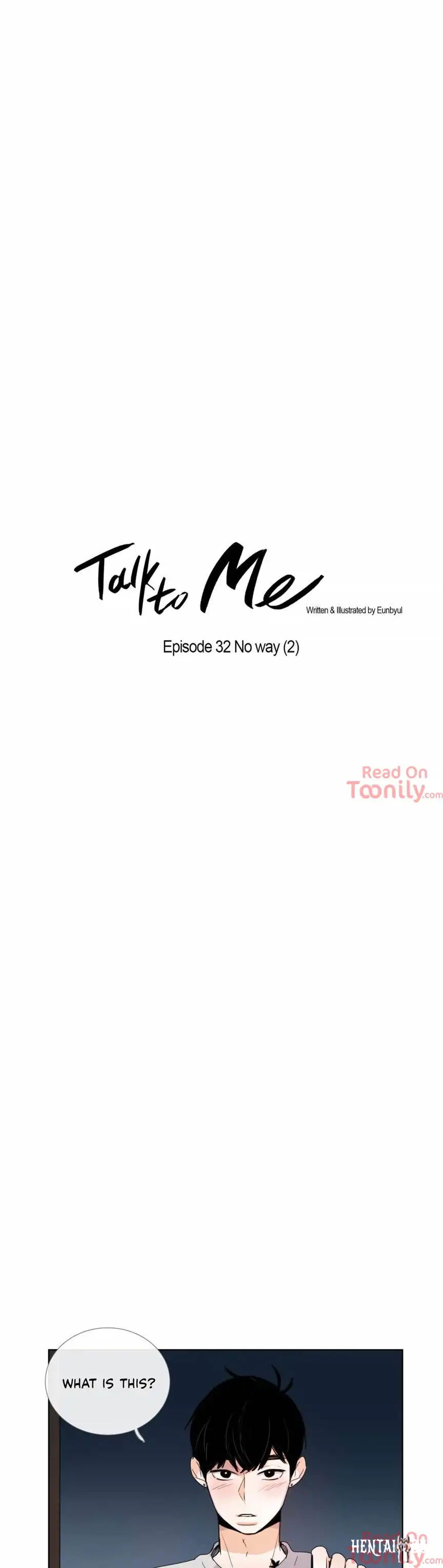 Talk to Me Talk to Me Chapter 32 - Page 4