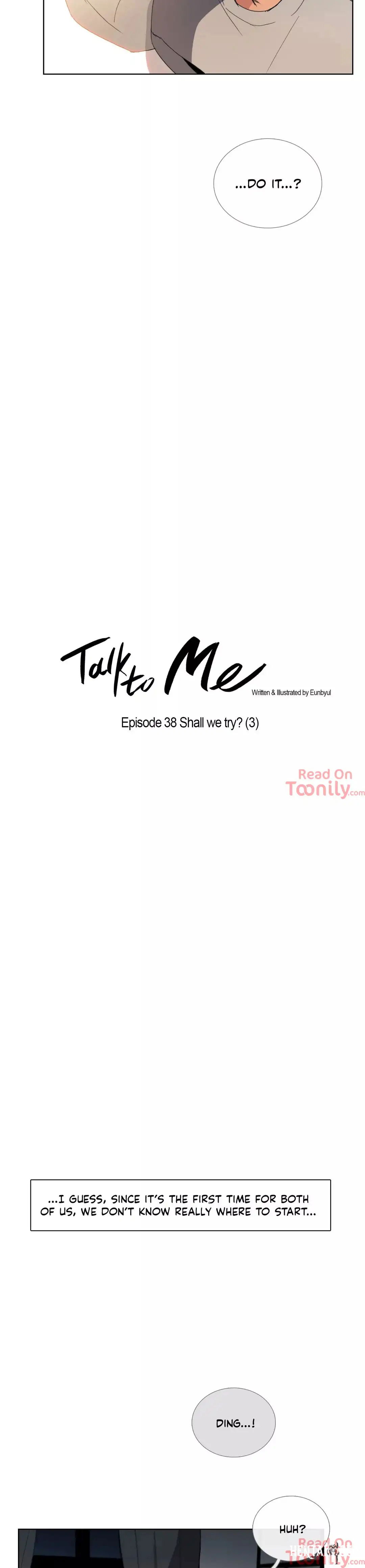 Talk to Me Talk to Me Chapter 38 - Page 4