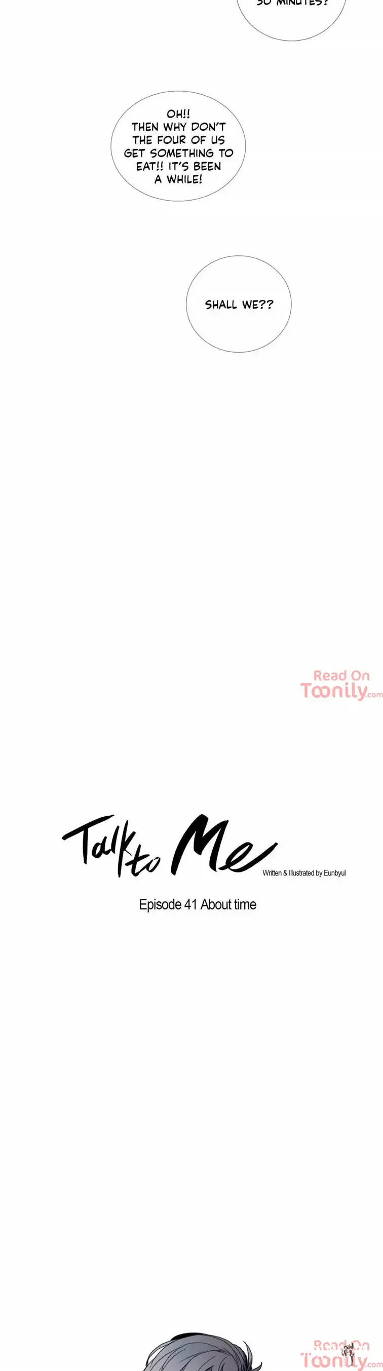Talk to Me Talk to Me Chapter 41 - Page 3