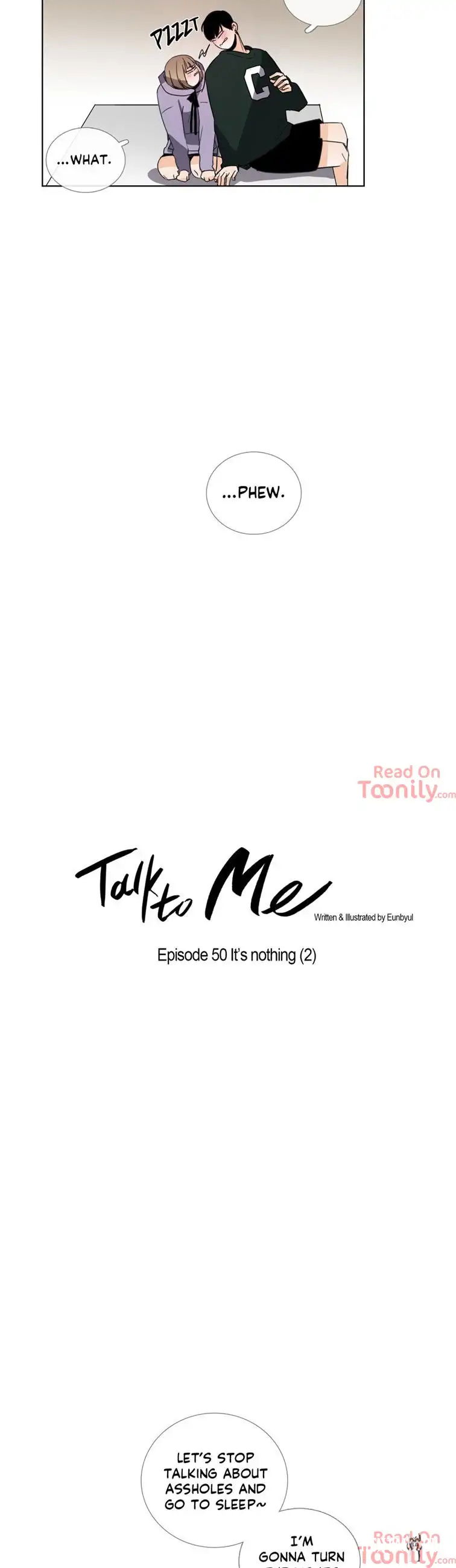 Talk to Me Talk to Me Chapter 50 - Page 3