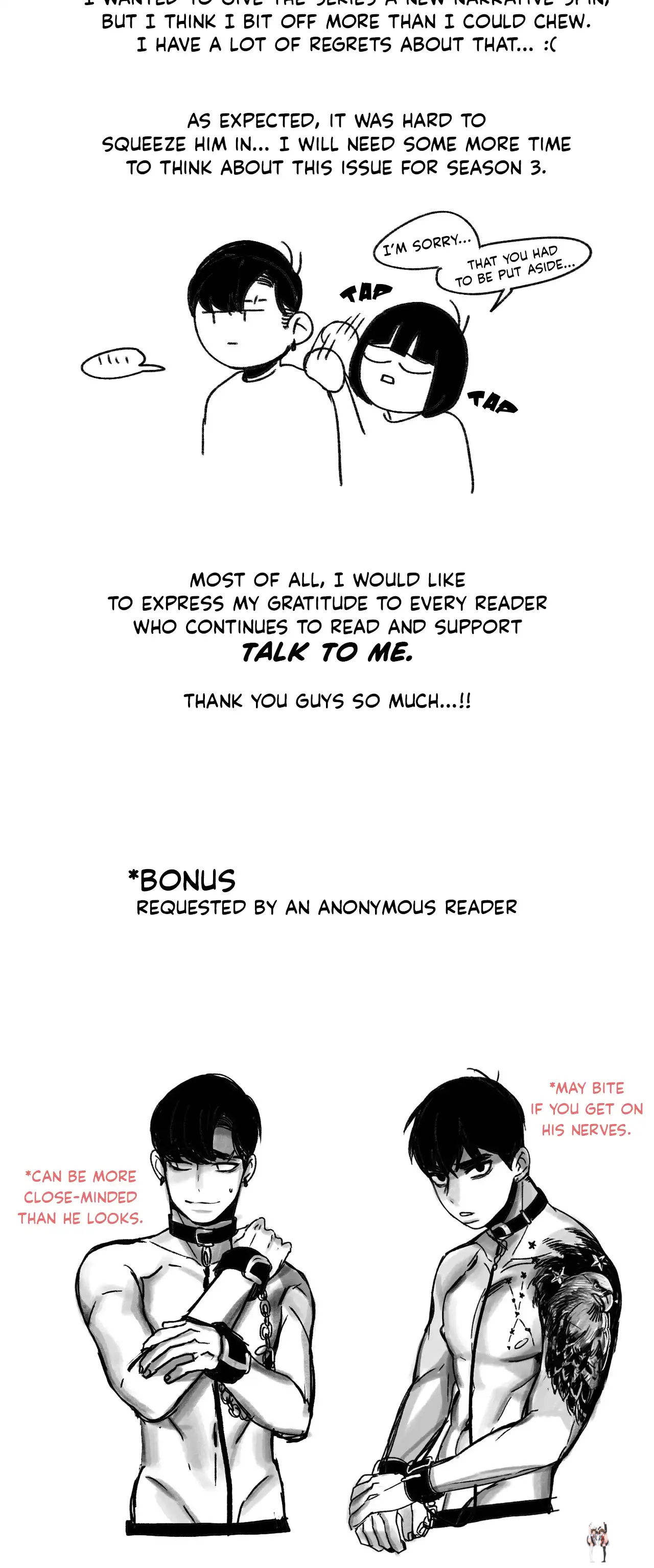 Talk to Me Talk to Me Chapter 53.5 - Page 2 Talk to Me Talk to Me Chapter 53.5 - Page 2