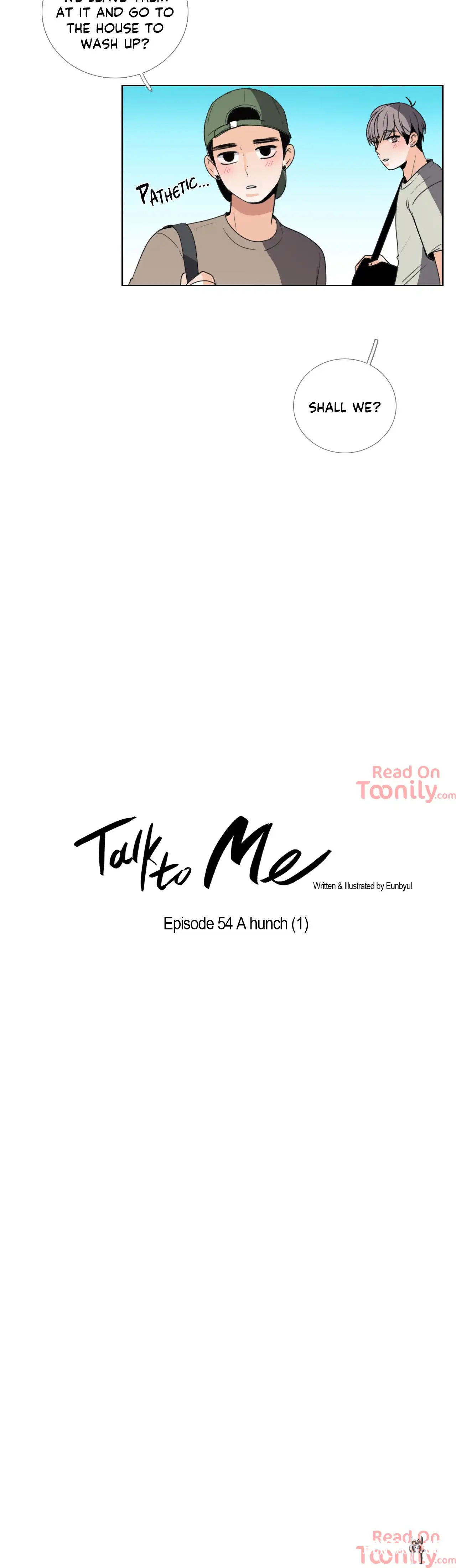 Talk to Me Talk to Me Chapter 54 - Page 3