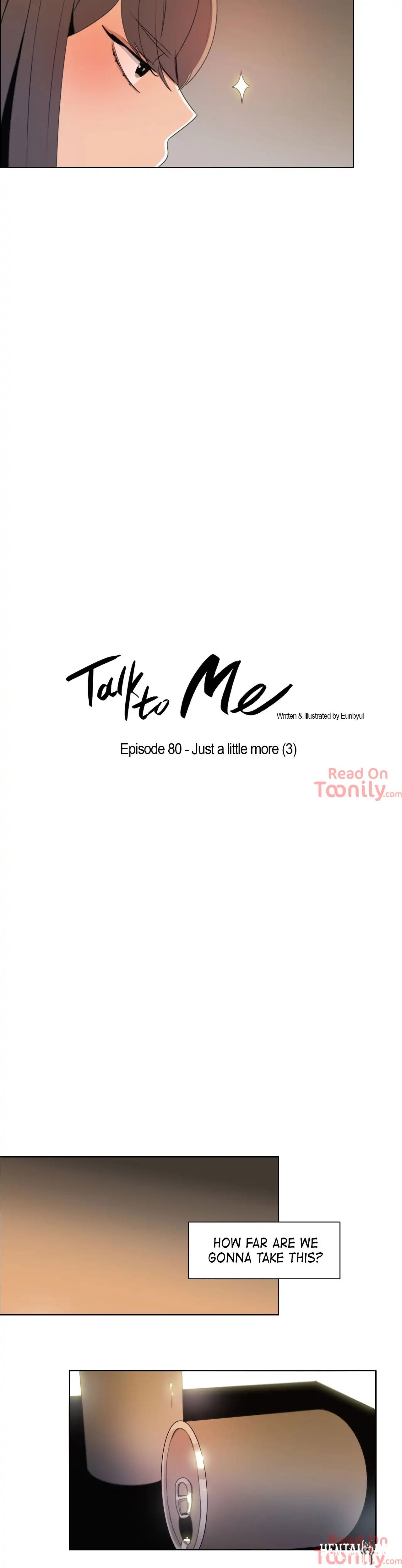 Talk to Me Talk to Me Chapter 80 - Page 4