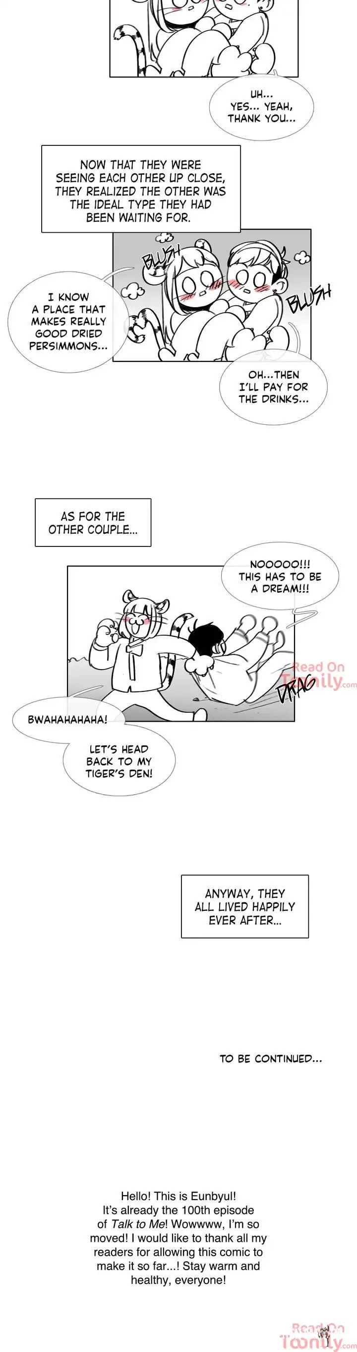 Talk to Me Talk to Me Chapter 100 - Page 8