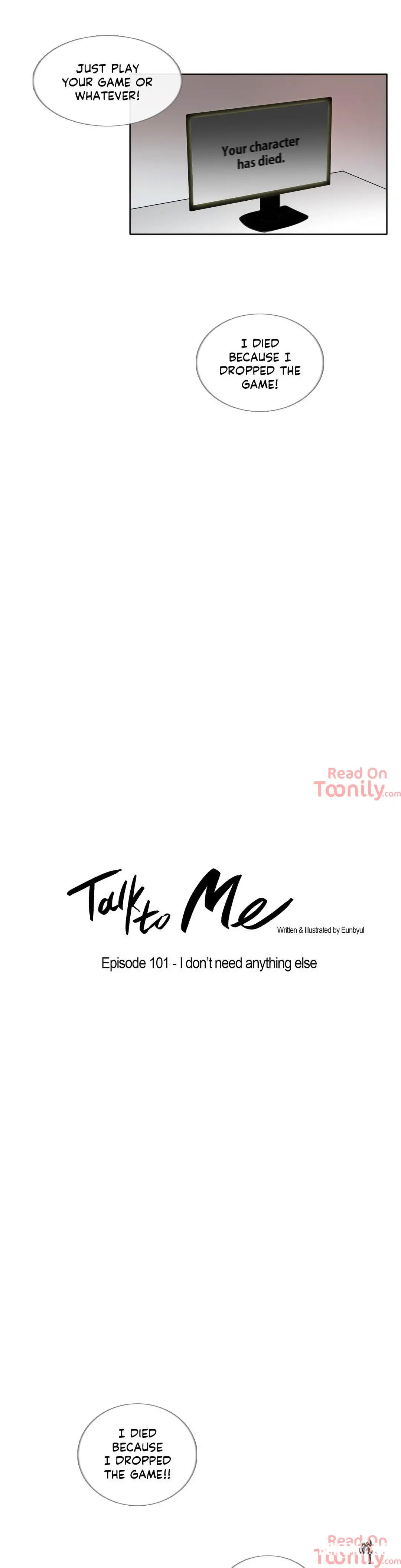 Talk to Me Talk to Me Chapter 101 - Page 4