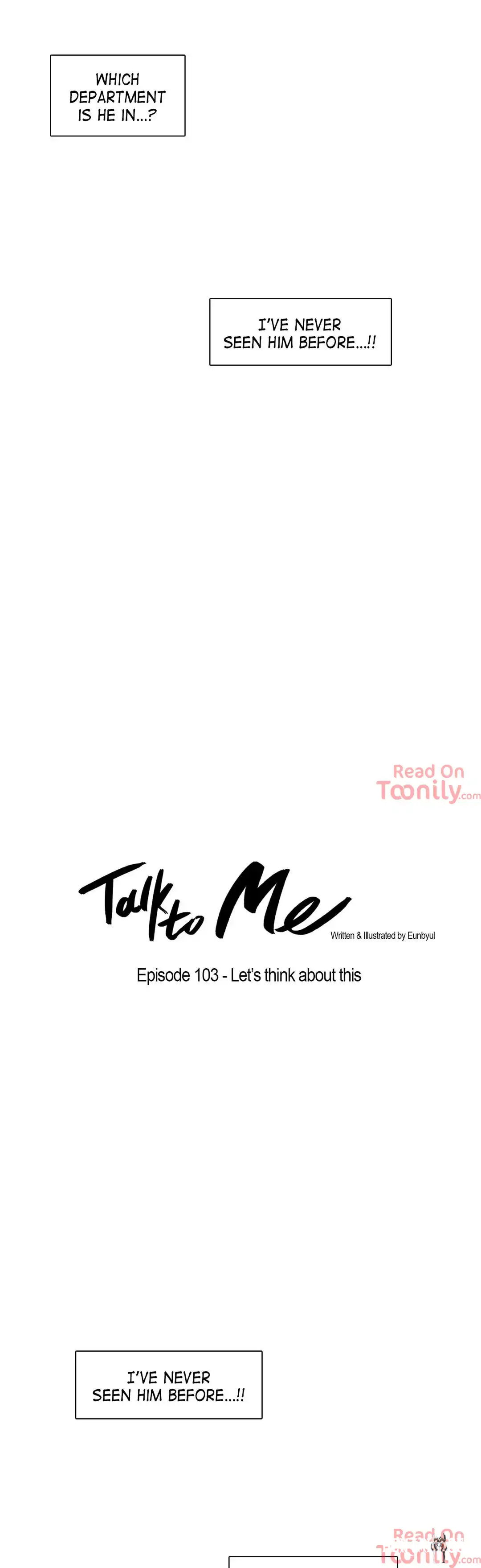 Talk to Me Talk to Me Chapter 103 - Page 5